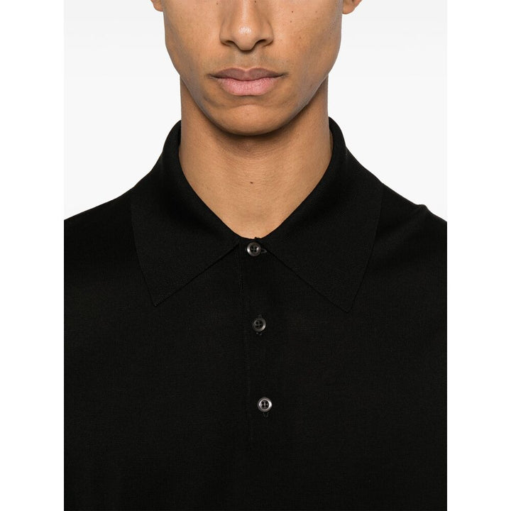 Prada Black Polo Shirts Men
