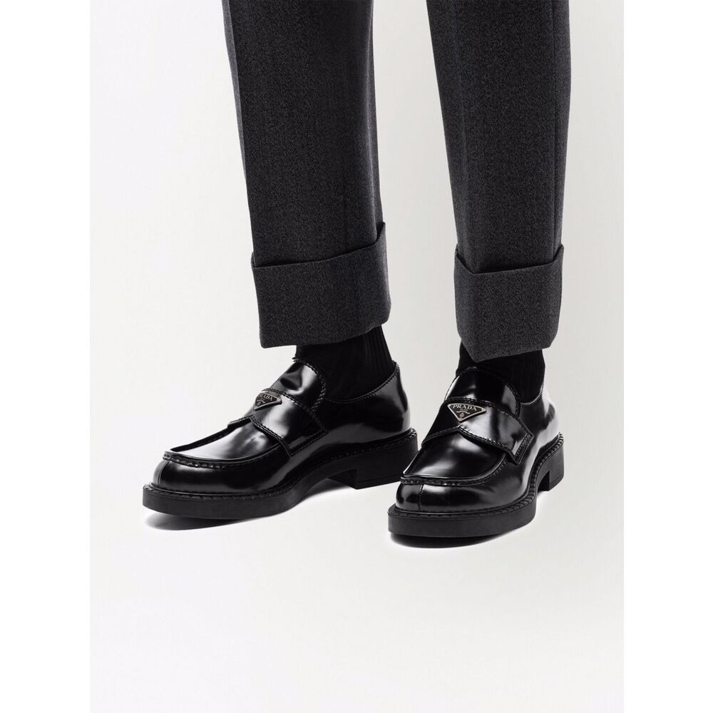Prada Black Loafers Men