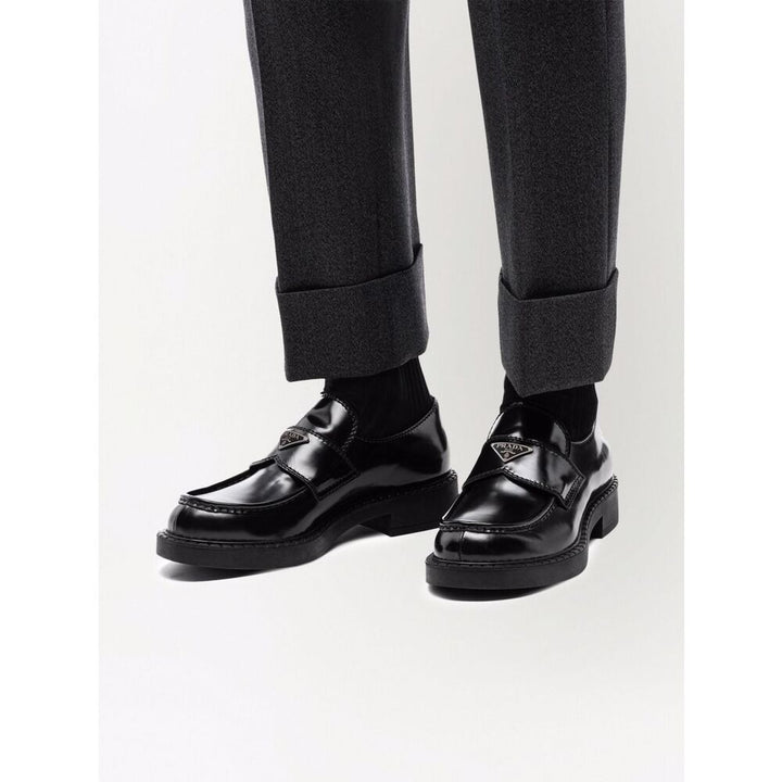 Prada Black Loafers Men