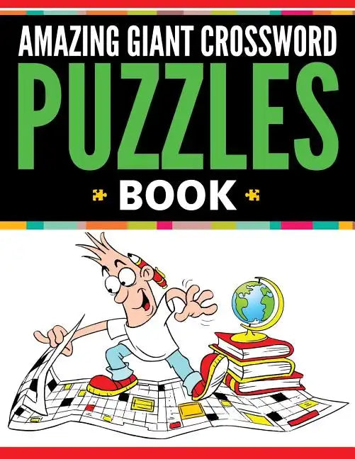 Amazing Giant Crossword Puzzle Book - Paperback