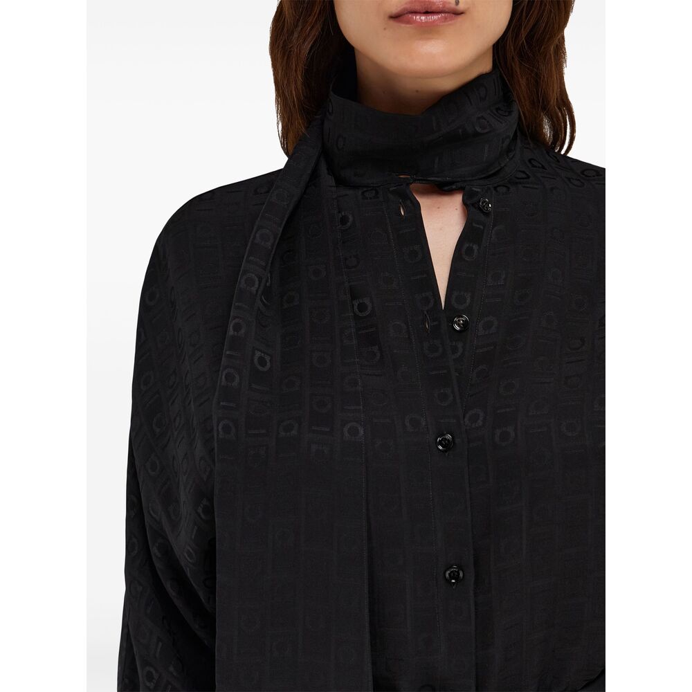 Ferragamo Black Tops - Blouses Women