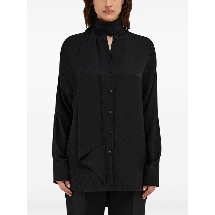 Ferragamo Black Tops - Blouses Women