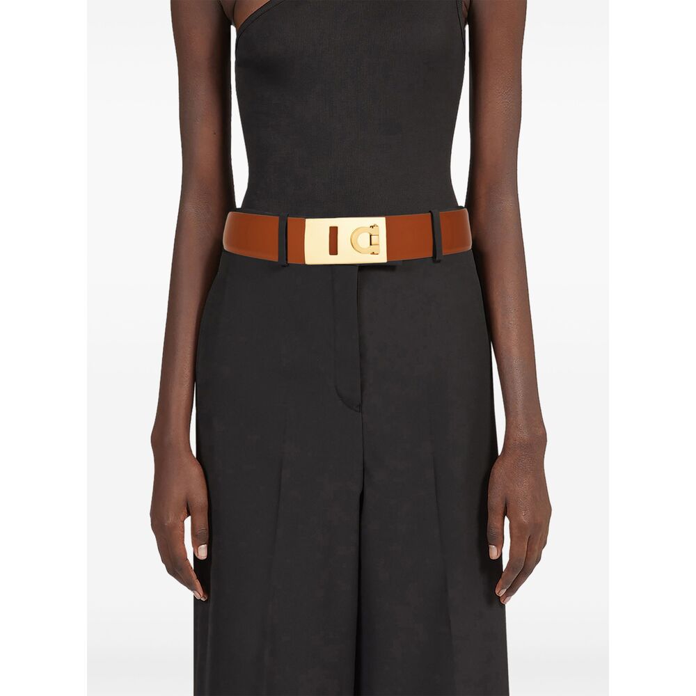 Ferragamo Brown Belts Women