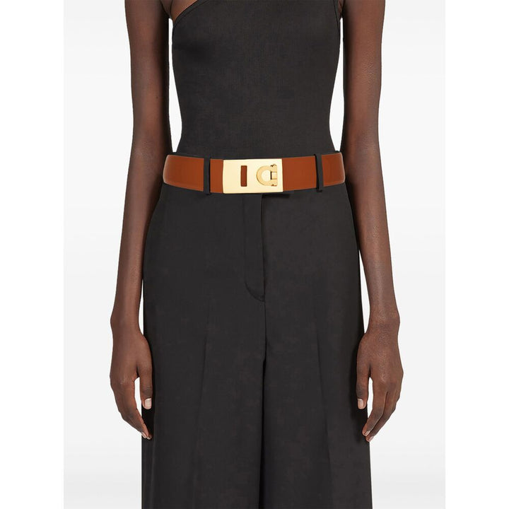 Ferragamo Brown Belts Women