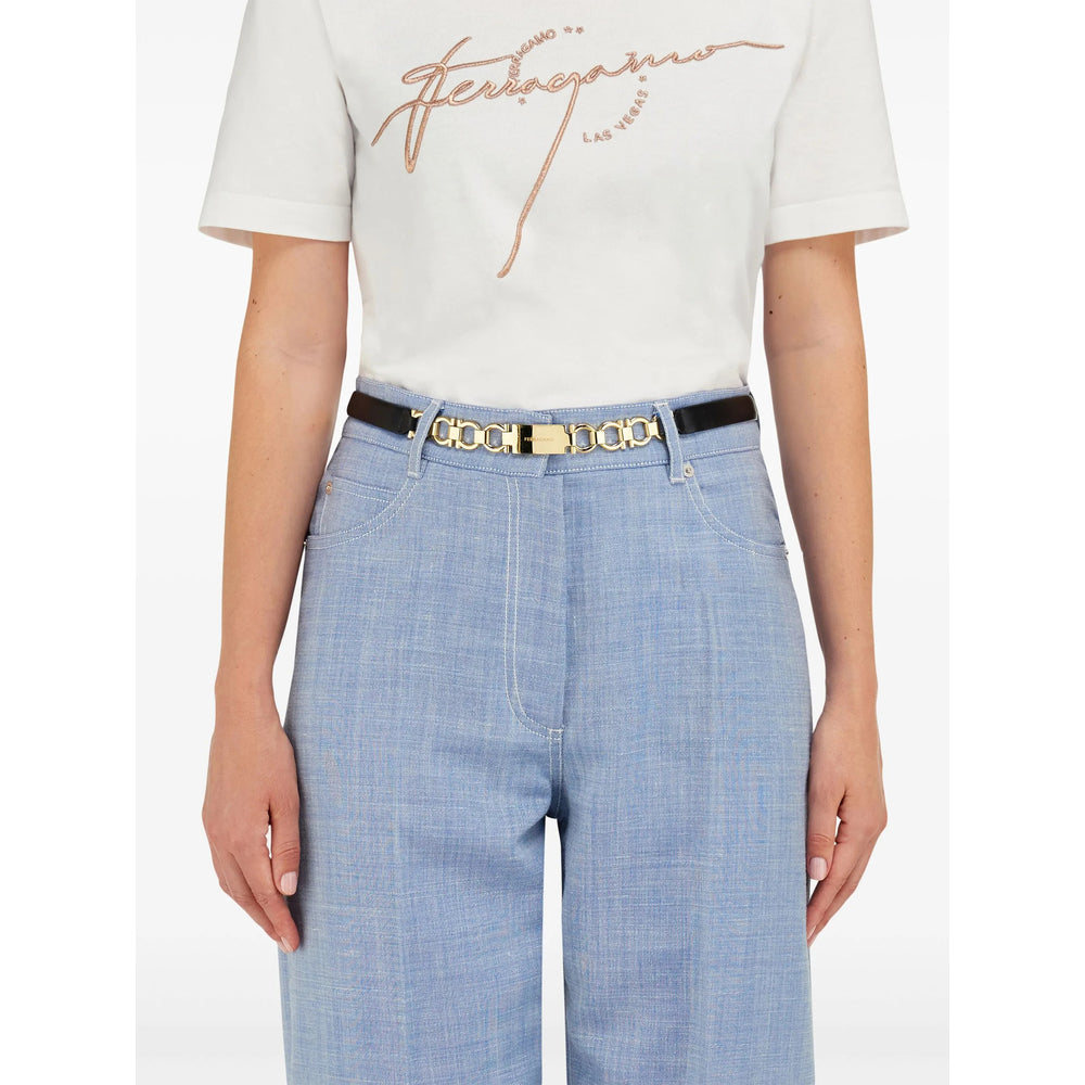 Ferragamo Black Belts Women
