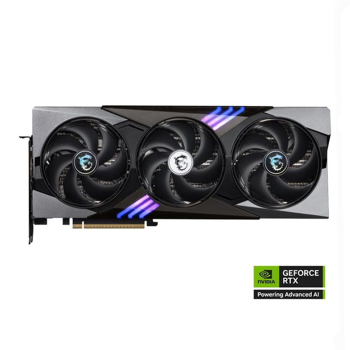 MSI NVIDIA GeForce RTX 5080 GAMING TRIO Overclocked Triple Fan 16GB GDDR7 PCIe 5.0 Graphics Card
