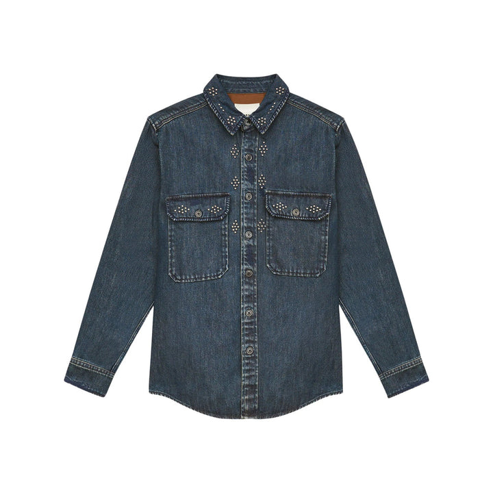 Isabel Marant Blue Shirts Men