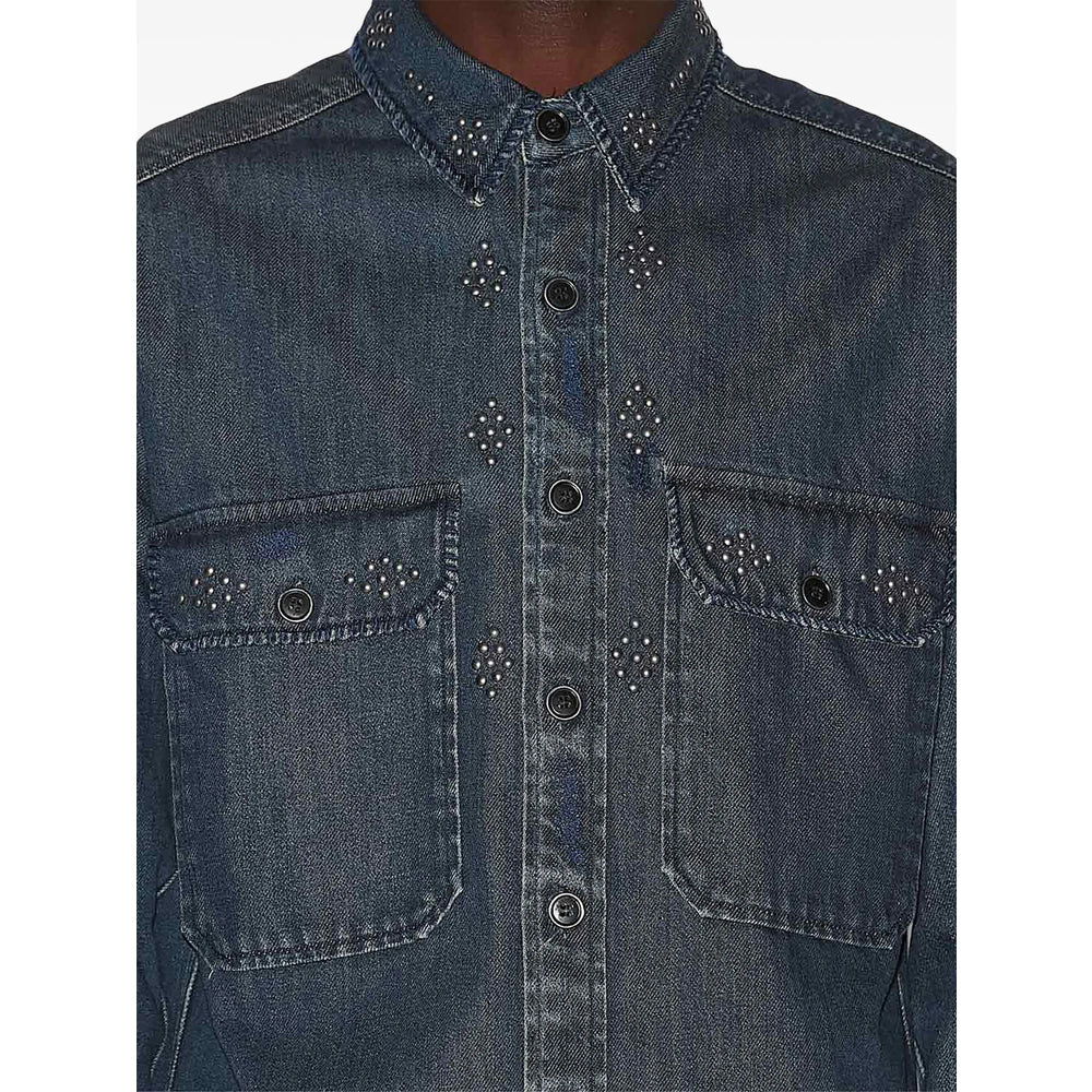 Isabel Marant Blue Shirts Men