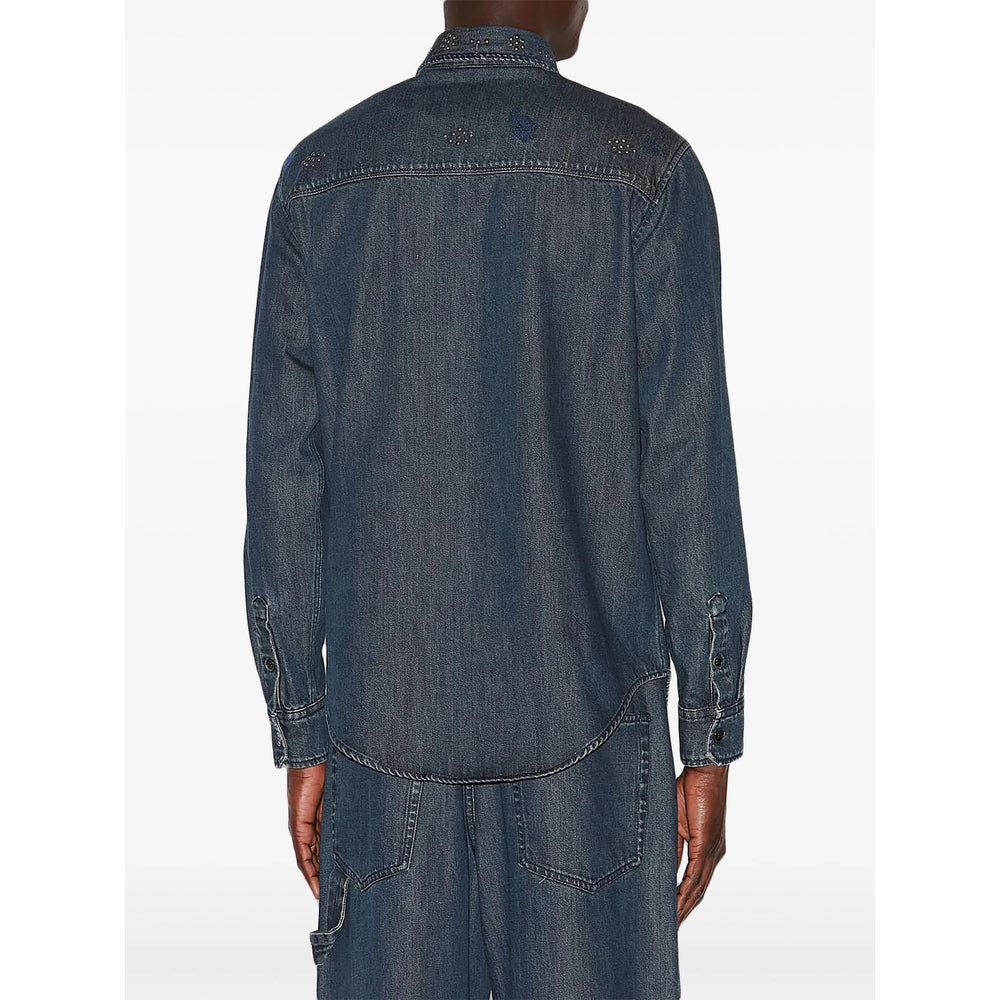 Isabel Marant Blue Shirts Men