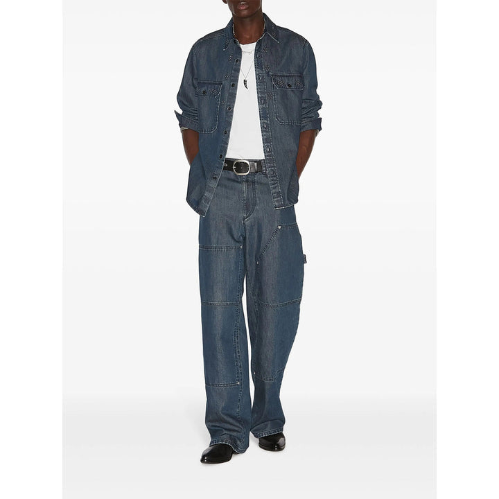 Isabel Marant Blue Shirts Men