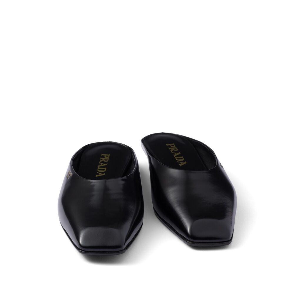 Prada Black Mules Women