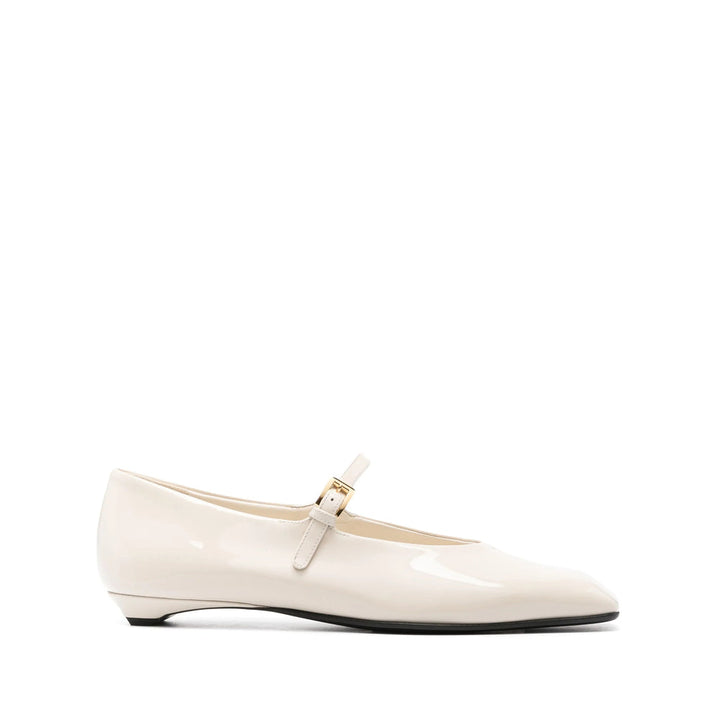 Prada Neutrals Ballet Flats Women