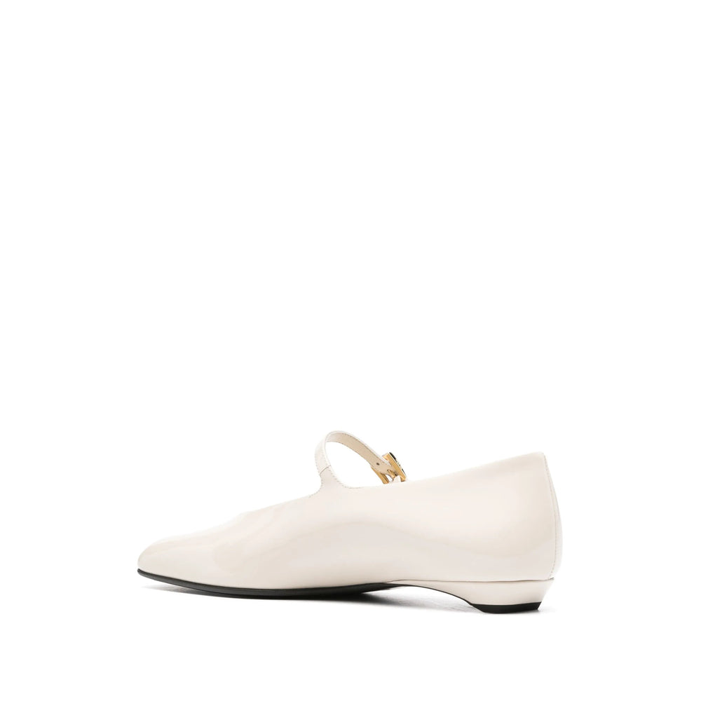 Prada Neutrals Ballet Flats Women