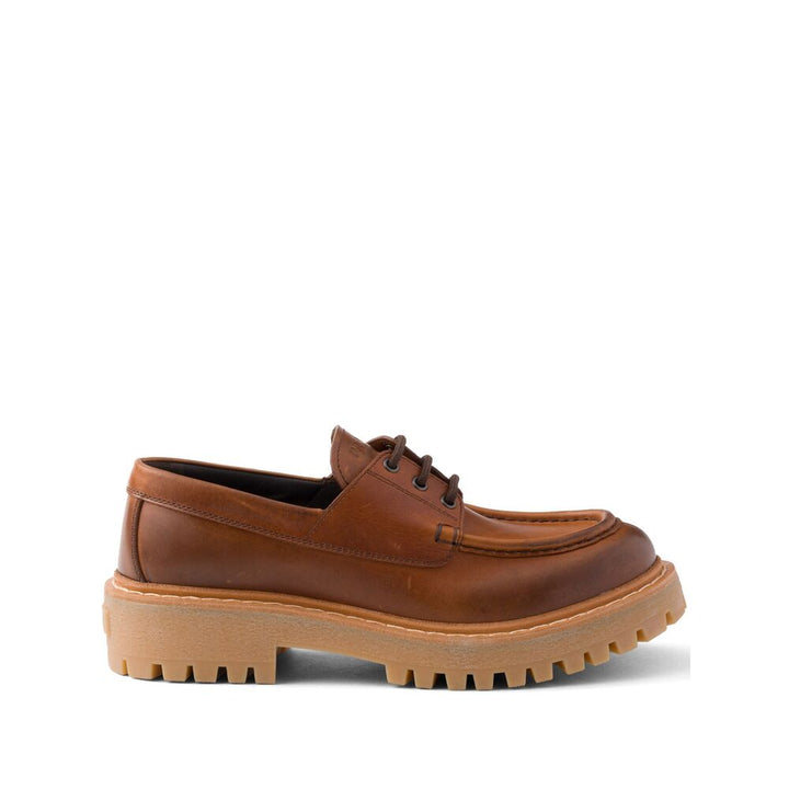 Prada Brown Loafers Women