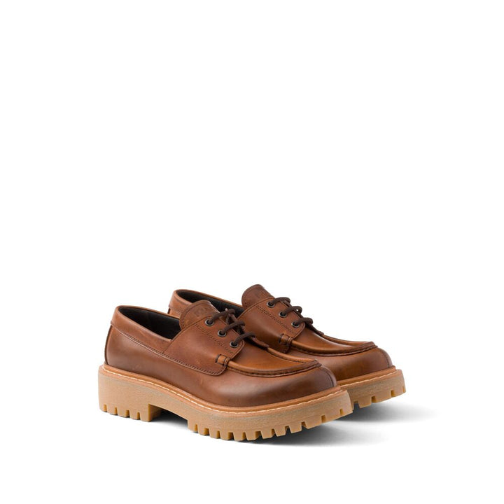 Prada Brown Loafers Women