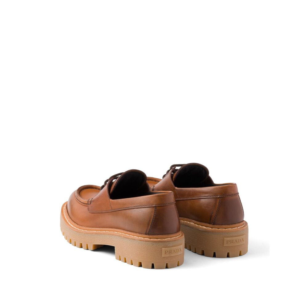 Prada Brown Loafers Women