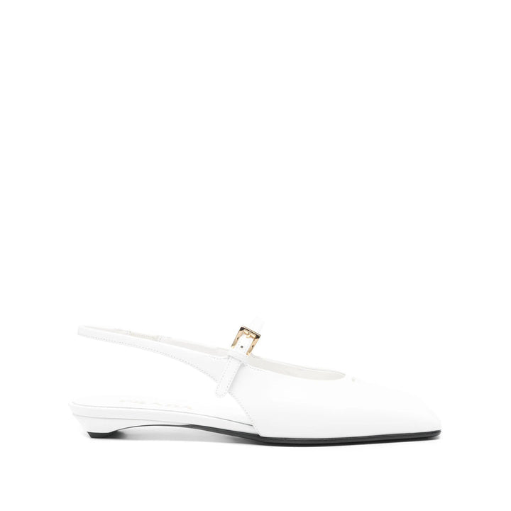 Prada White Ballet Flats Women