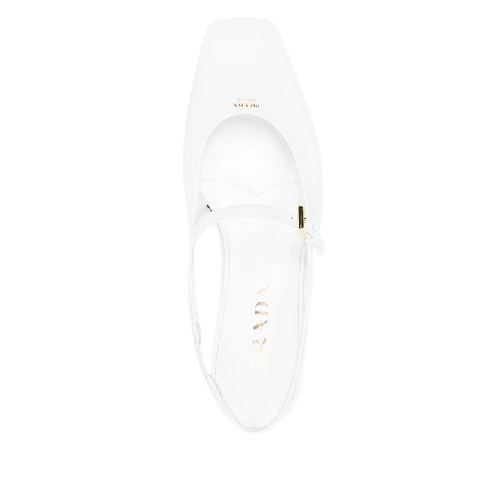 Prada White Ballet Flats Women