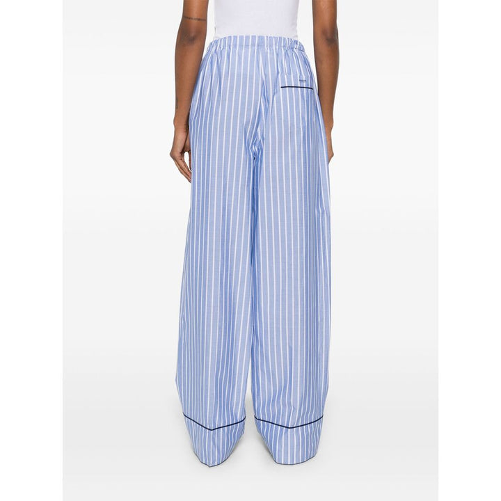 Prada Blue Trousers - Straight Trousers Women