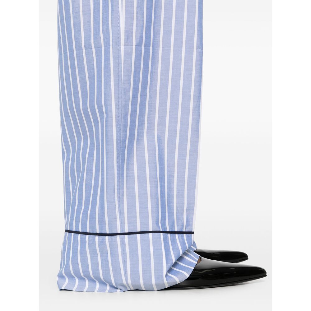 Prada Blue Trousers - Straight Trousers Women