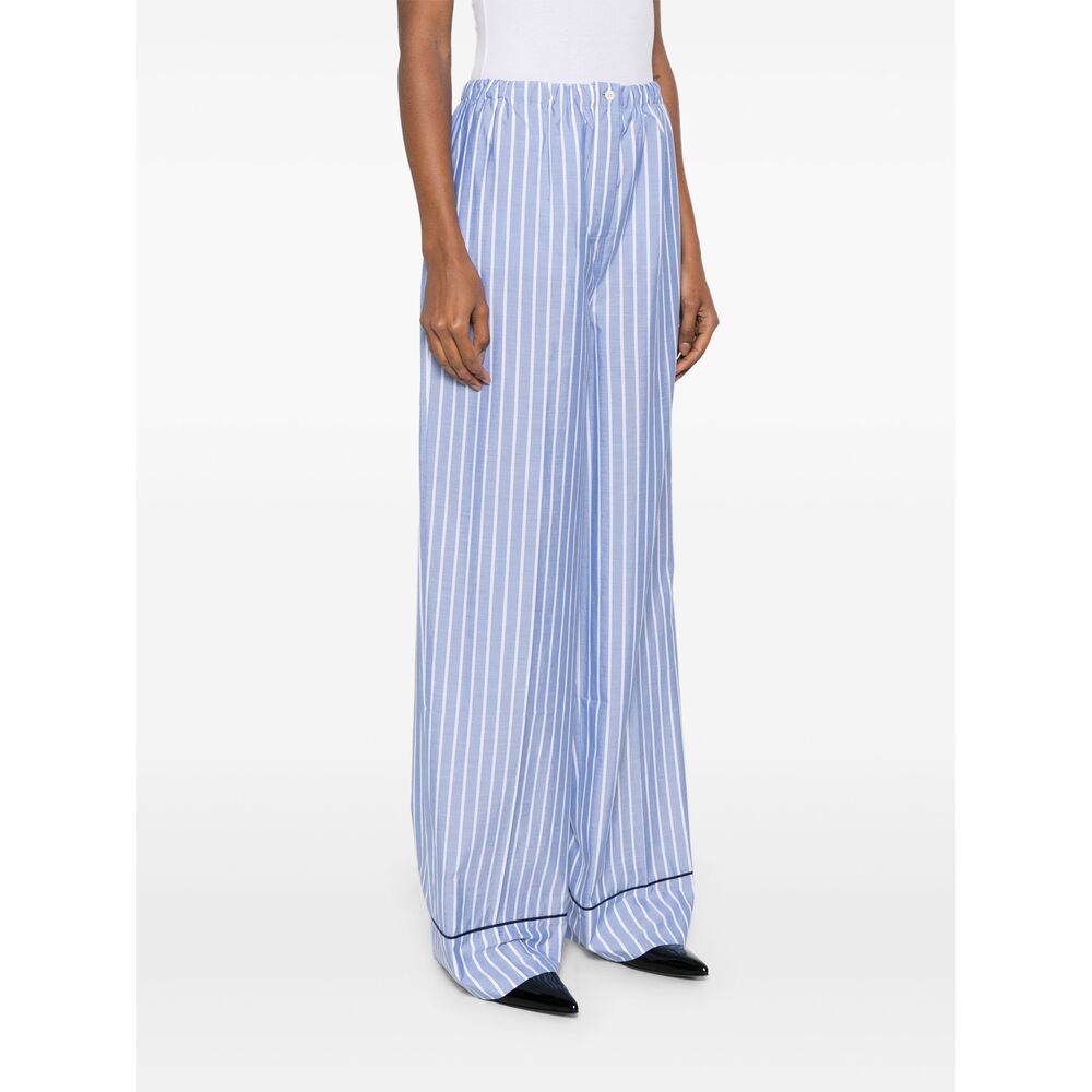 Prada Blue Trousers - Straight Trousers Women