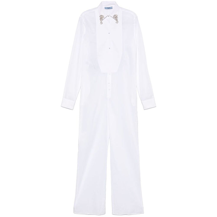 Prada White All In One - Jumpsuits Women
