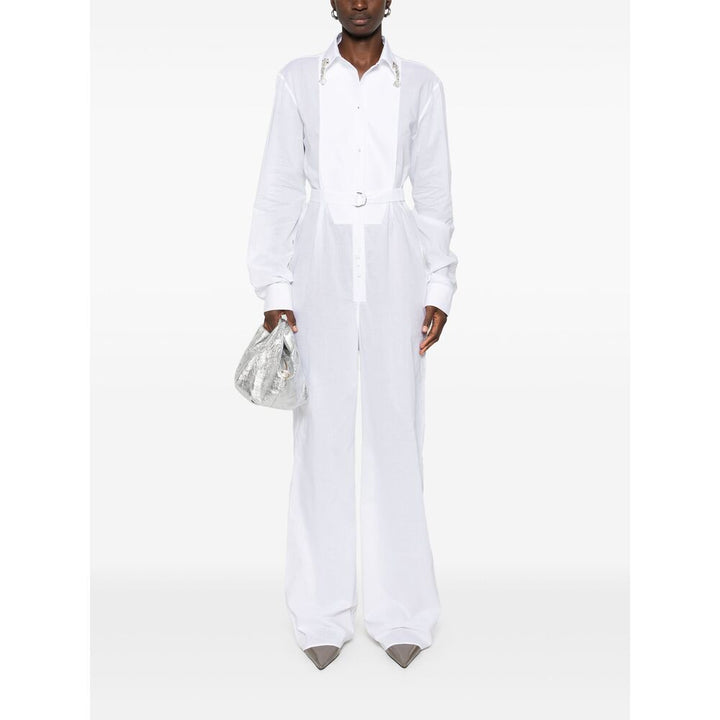 Prada White All In One - Jumpsuits Women