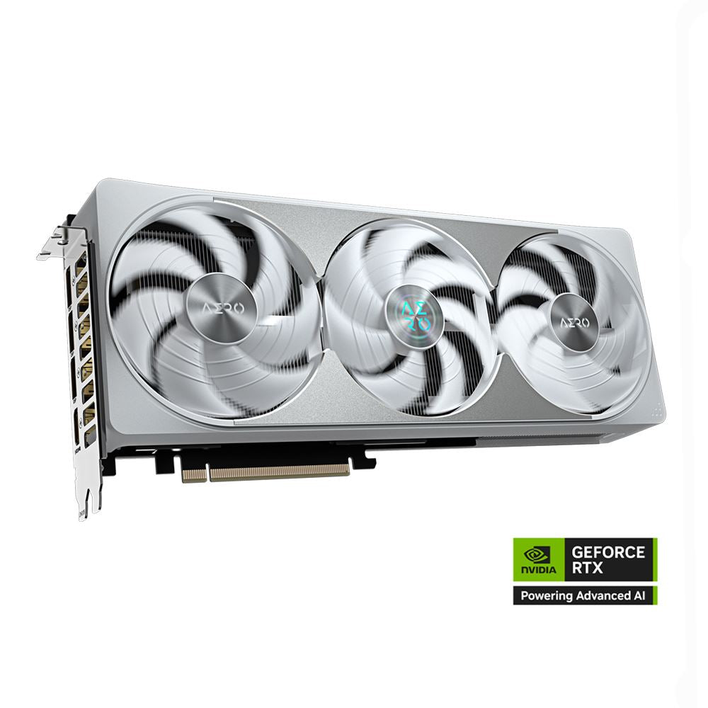 Gigabyte NVIDIA GeForce RTX 5080 AERO SFF Overclocked Triple Fan 16GB GDDR7 PCIe 5.0 Graphics Card