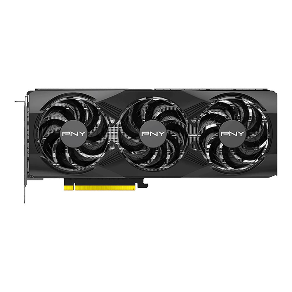 PNY NVIDIA GeForce RTX 5070 Overclocked Triple Fan 12GB GDDR7 PCIe 5.0 Graphics Card