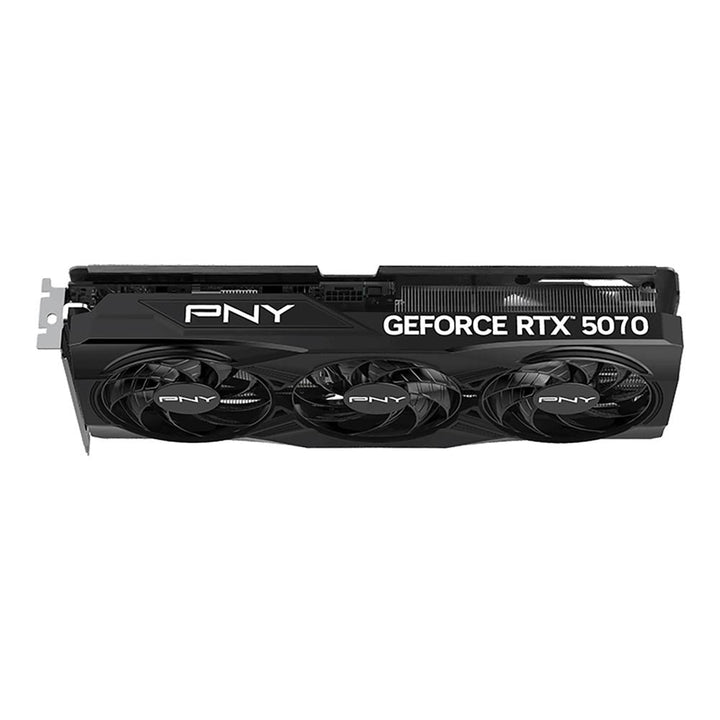 PNY NVIDIA GeForce RTX 5070 Overclocked Triple Fan 12GB GDDR7 PCIe 5.0 Graphics Card