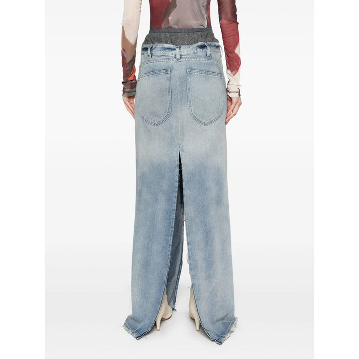 Maison Margiela Blue Skirts - Straight Skirts Women