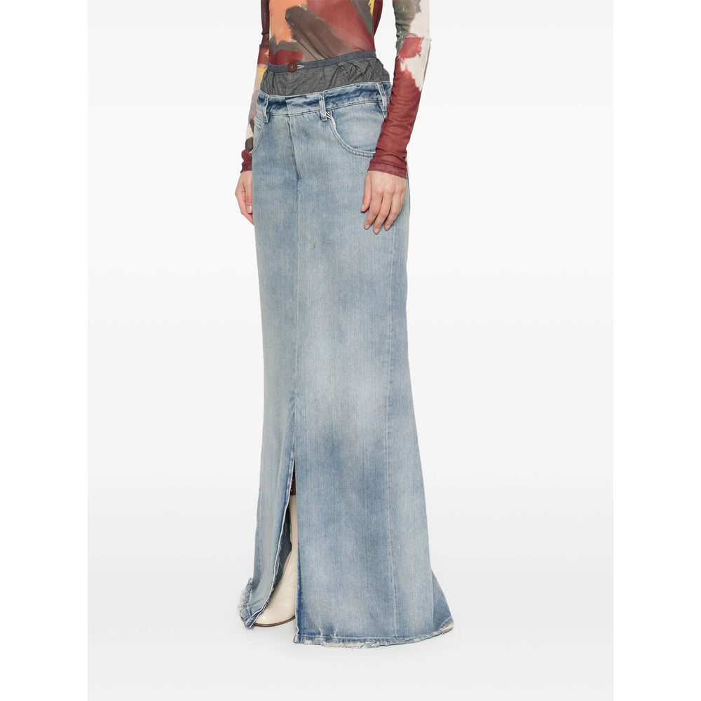 Maison Margiela Blue Skirts - Straight Skirts Women