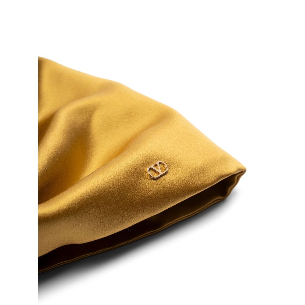 Valentino Garavani Gold Hats Women