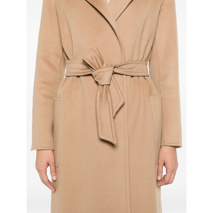 Max Mara Brown Coats - Single Breasted Coats Women