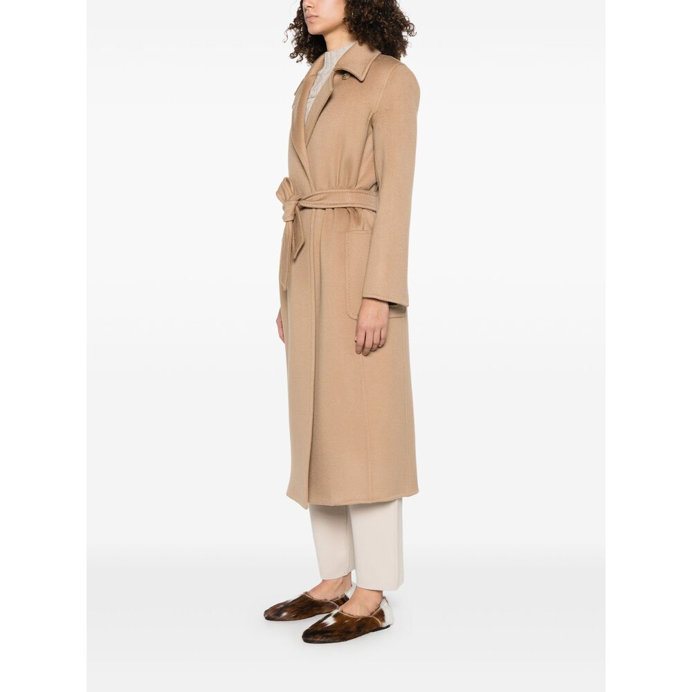 Max Mara Brown Coats - Single Breasted Coats Women