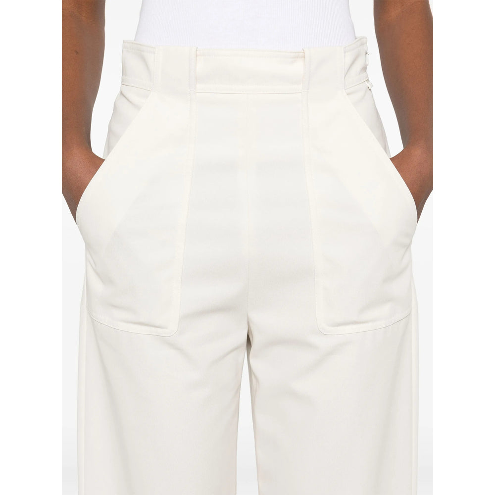 Max Mara Neutrals Trousers - Straight Trousers Women