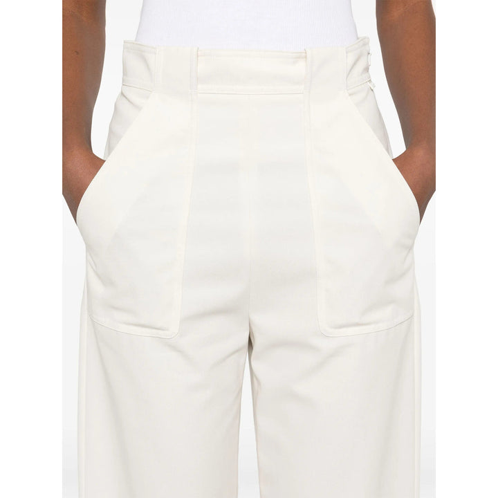 Max Mara Neutrals Trousers - Straight Trousers Women