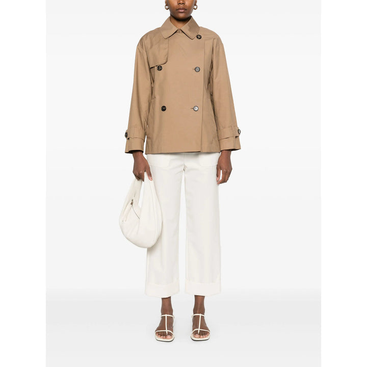 Max Mara Neutrals Trousers - Straight Trousers Women