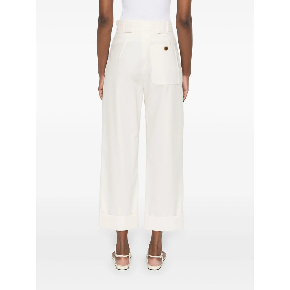 Max Mara Neutrals Trousers - Straight Trousers Women