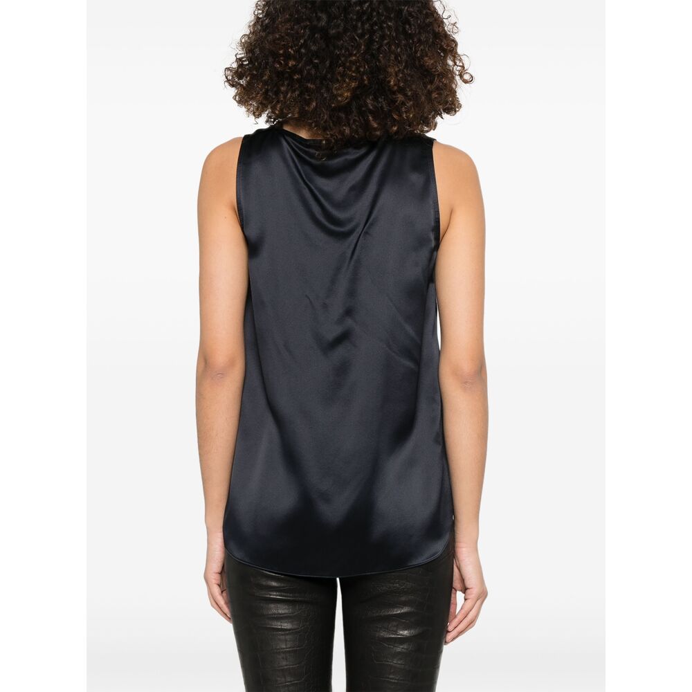 Max Mara Blue Tops - Vests & Tank Tops Women