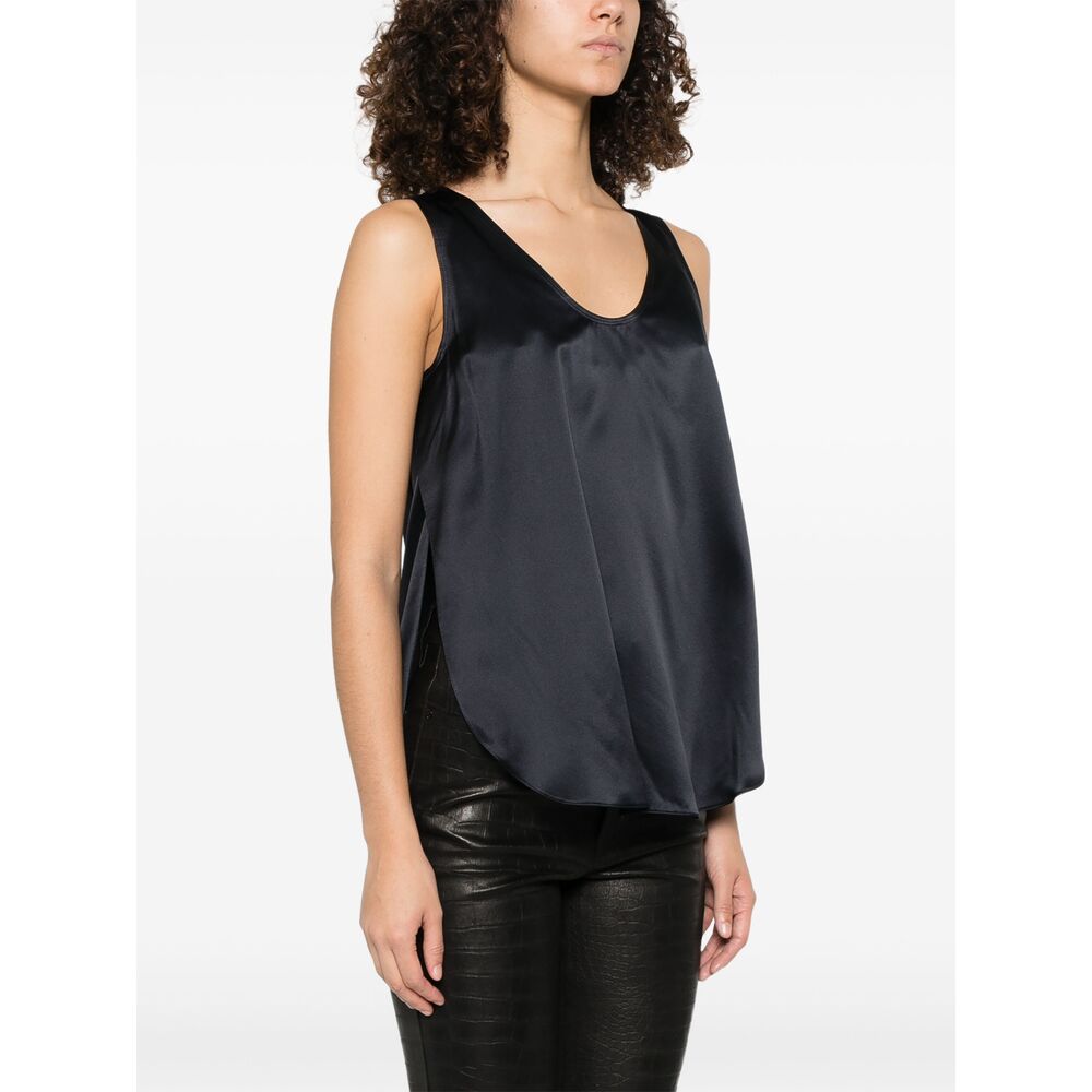 Max Mara Blue Tops - Vests & Tank Tops Women