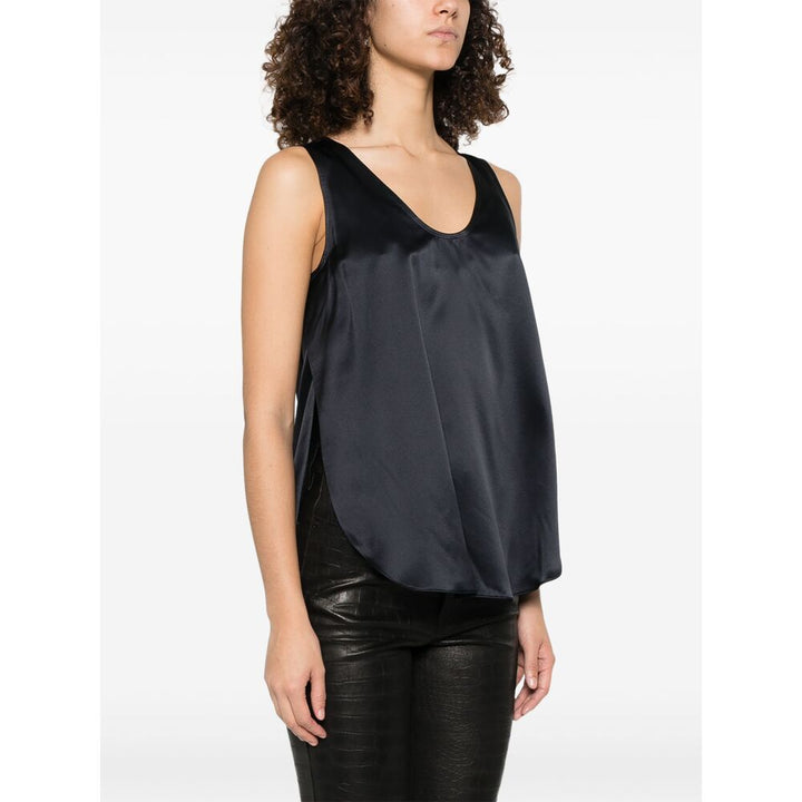 Max Mara Blue Tops - Vests & Tank Tops Women