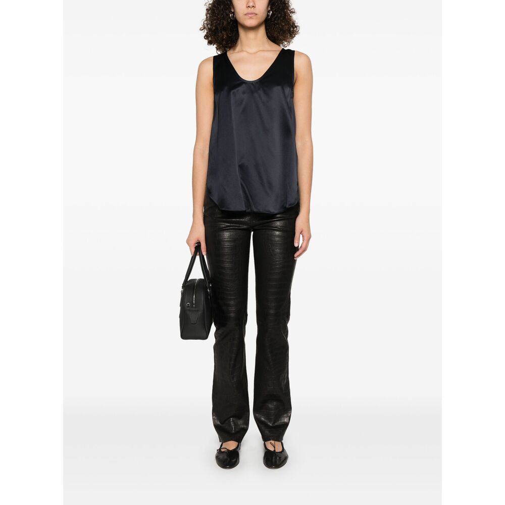Max Mara Blue Tops - Vests & Tank Tops Women