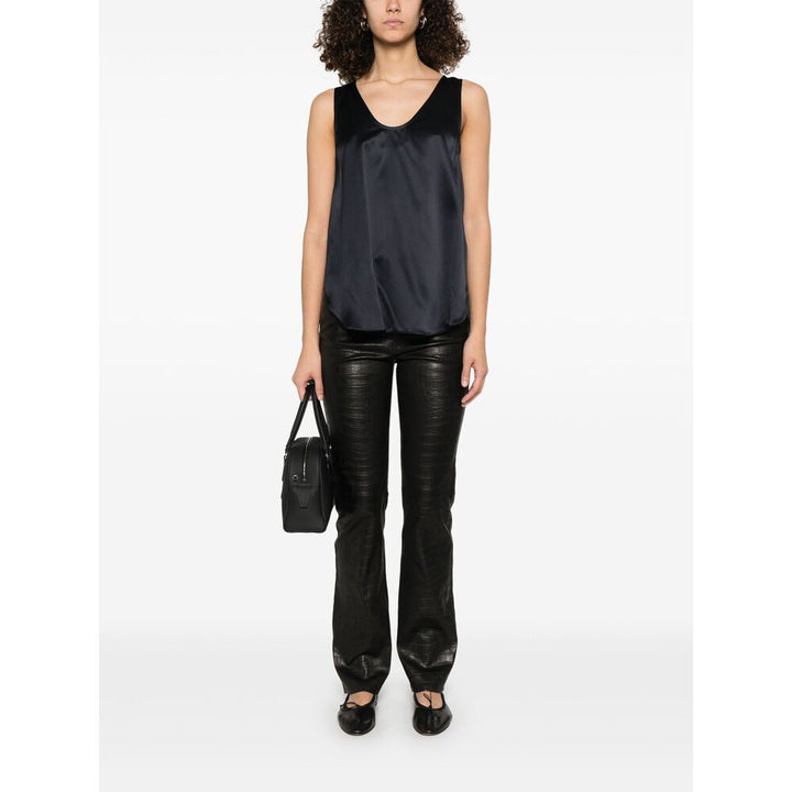 Max Mara Blue Tops - Vests & Tank Tops Women