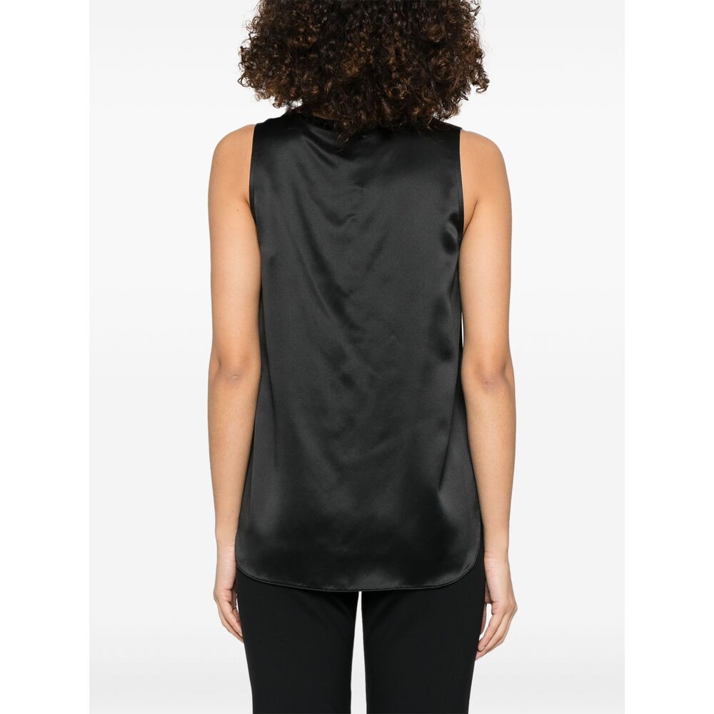 Max Mara Black Tops - Vests & Tank Tops Women