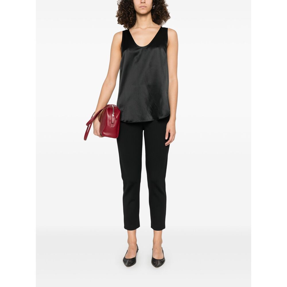 Max Mara Black Tops - Vests & Tank Tops Women