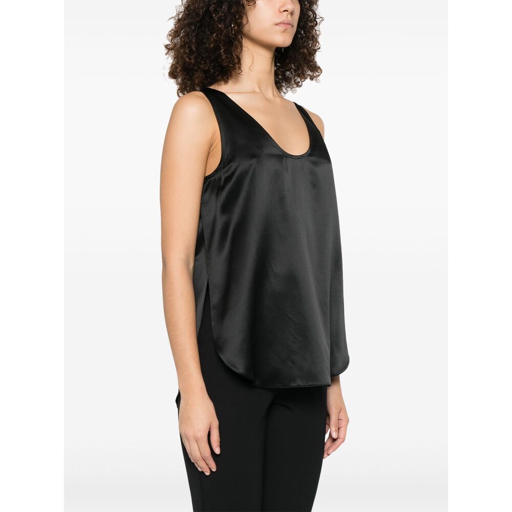 Max Mara Black Tops - Vests & Tank Tops Women