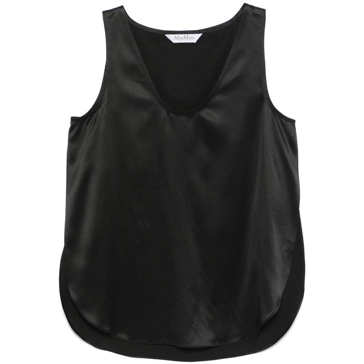 Max Mara Black Tops - Vests & Tank Tops Women