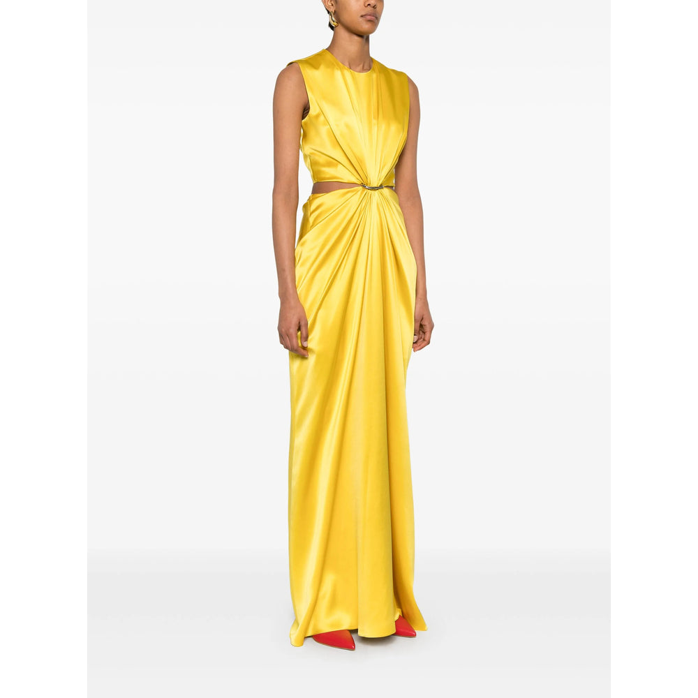 Max Mara Pianoforte Yellow Dresses - Evening Dresses Women
