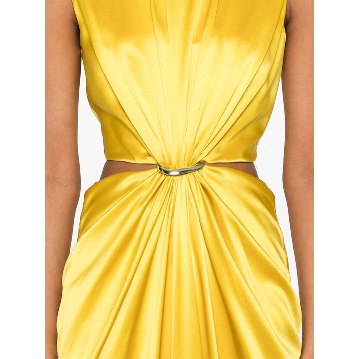 Max Mara Pianoforte Yellow Dresses - Evening Dresses Women